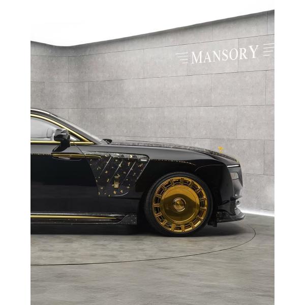 Spectre Rolls Royce Wide Body Kit MSY Style Front Lip Diffuser Spoiler Hood