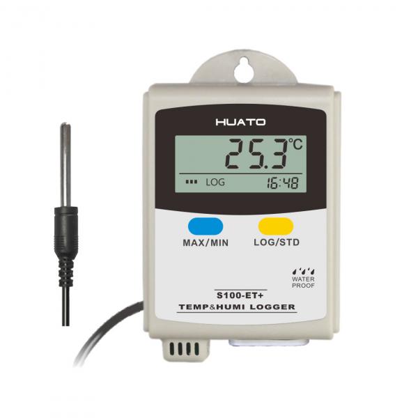 Quality Grey Color Temperature Humidity Data Logger For Temperature Measurement for sale