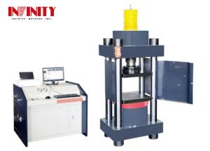 China Microcomputer Electro Hydraulic Servo Compression Testing Machine Maximum Test Force 300kN wholesale