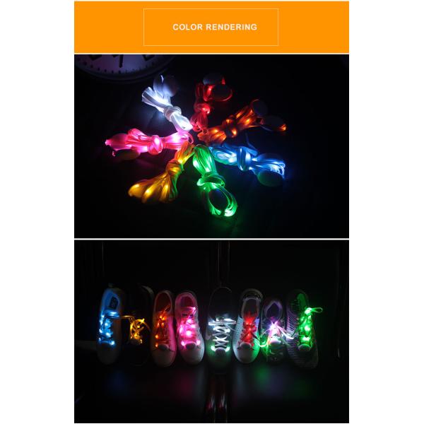 Fashionable luminous led glowing shoelace Casual Woman Shoes Custom custom color shoelaces Origin led shoelaces
