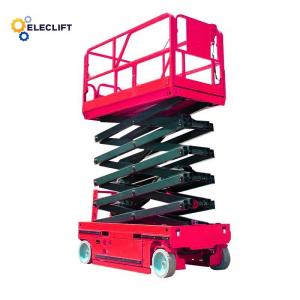 China 0.8M Foldable Self Leveling Mini Scissor Lift For Industrial Projects wholesale