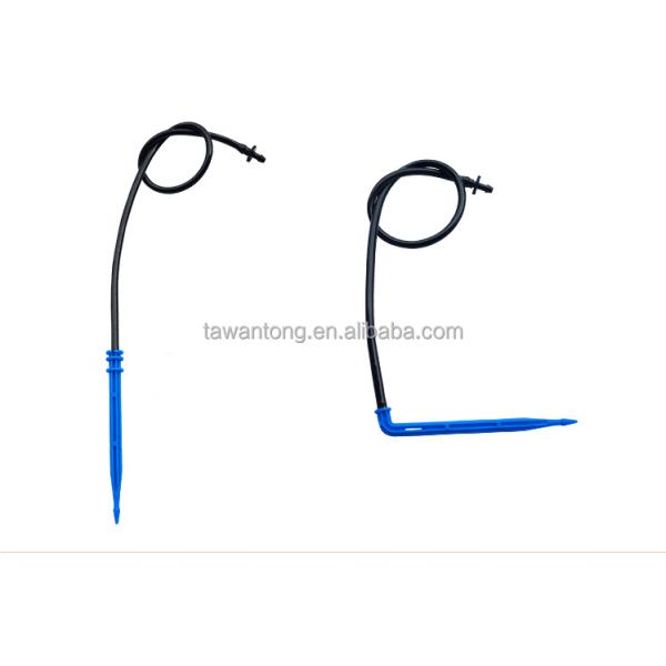 Durable 4L/8L 2 Pegs Agriculture Irrigation System with Black PVC Pipe Drip