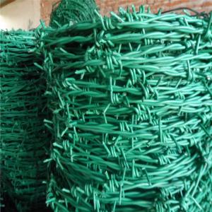China 50KG Per Roll Barbed Wire Fence For For Grassland Boundary 1.5-3cm Length wholesale