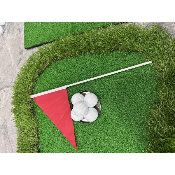 Artificial Grass and Cages Mats 2024 Inflatable Floating Green Mat for Outdoor Golf Game