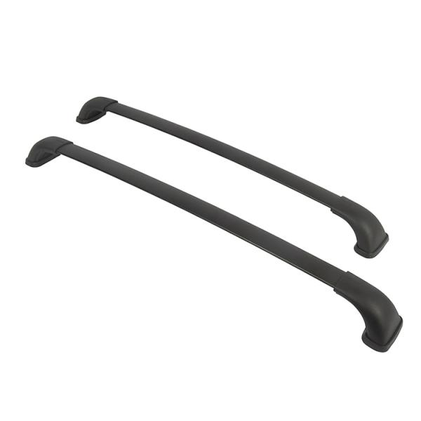 Black Silver Aluminum Alloy Lockable Universal Cross Bar Rails For SUV Pickup Truck