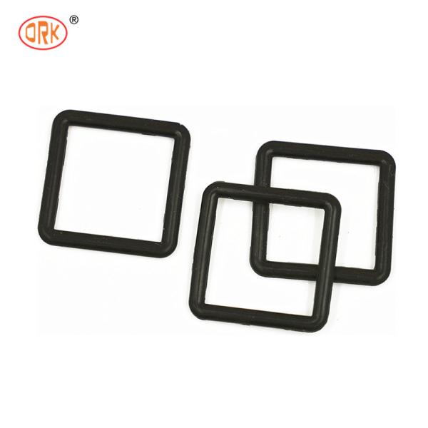 Square Rubber Hydraulic Oil Seal Material AEM EPDM FKM NBR Elastomer Material