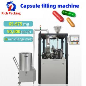 China Automatic Capsule Filling Machine For Powder Filling Transparent Capsule Machine wholesale