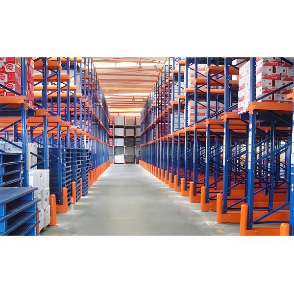 Heavy Duty Heavy Duty Pallet Storage Rack Shelving 1.5-3.0mm Depth