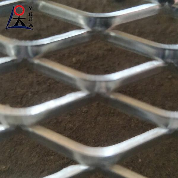 Stainless Expanded Metal Mesh For Corrosion Resistance Hot Dipped Galvanized Diamond Mesh Lath