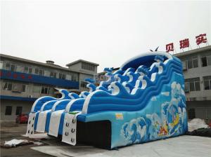 Blue Wave Kids Inflatable Water Slide For Pool CE , EN14960 , SCT , EN71