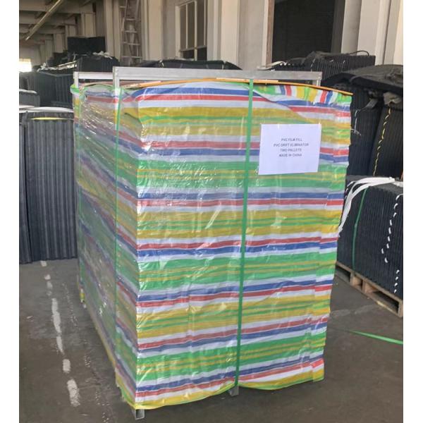 Counter Flow PVC Mist Eliminator Cross Flow Cooling Tower Fill Replacement