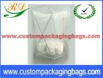 PVA Offset Printing Colored Plastic Laundry Bags , Drawstring Plastic Bags