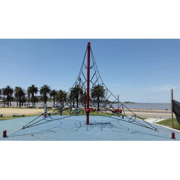 Playground Pyramid Climbing Net Spider Net For Kids Climbing