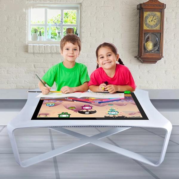 High Contrast LCD Touch Screen Table Simple Windows OS High Brightness