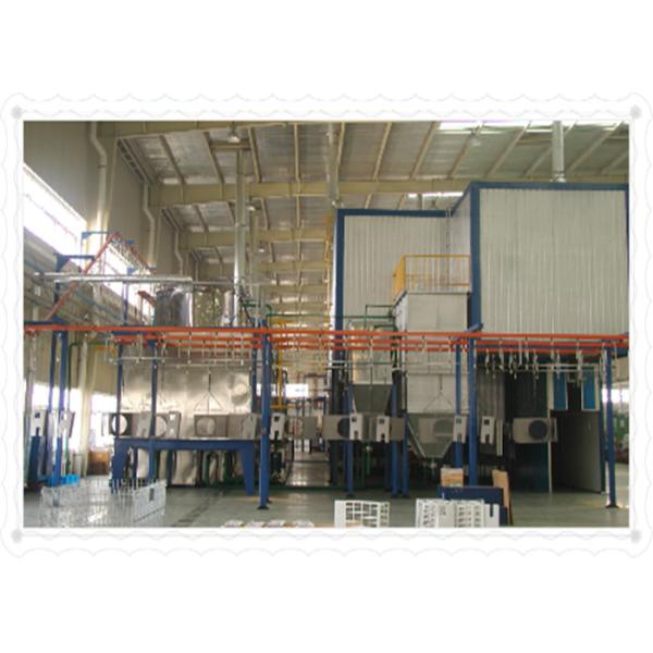 Automatic Wire Mesh PVC Coating Line For Square Hole Wire Mesh Fence Panel