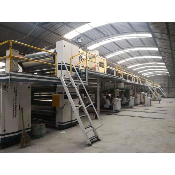 380V Cardboard Carton Production Line For Double Wall 3 5 7 Layer Corrugated Box