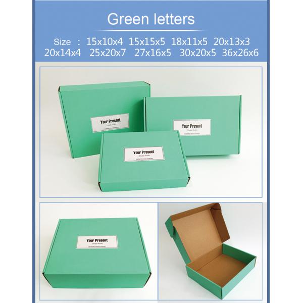 Corrugated Paper Custom Cardboard Mailers For Clothes Shoes Packaging