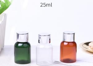 China 25ml Plastic Cosmetic Packaging Aluminum Lids For Shampoo / Shower Gel Packing wholesale