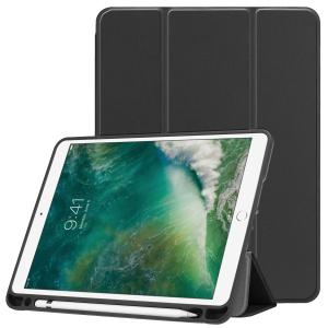 iPad 9.7 Case with Pencil Holder,TPU Back Cover For iPad 9.7 2018/2017,Air 2/Air