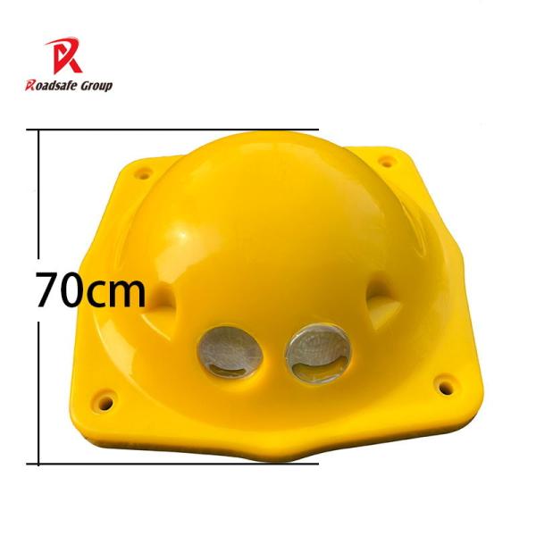 20 X 20 X 7cm Warning Motorway Coloured Studs Big Size Cat'S Eye Traffic