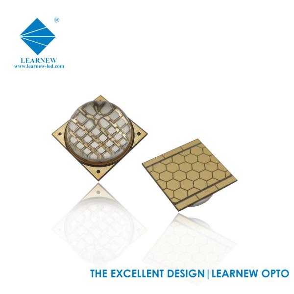 UV COB 385nm 405nm 100w LED Chip With R15mm Lighting Area Sphere Lens