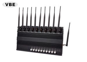 China Black Shell Wifi Signal Jammer 33dBm Average Output Power Signal Synchronization System wholesale