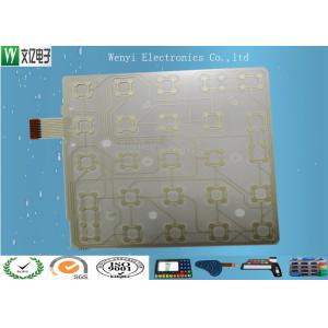 China Silver Paste Printed Membrane Circuit / 0.1mm Multi Contact Points Flexible Film Circuit wholesale