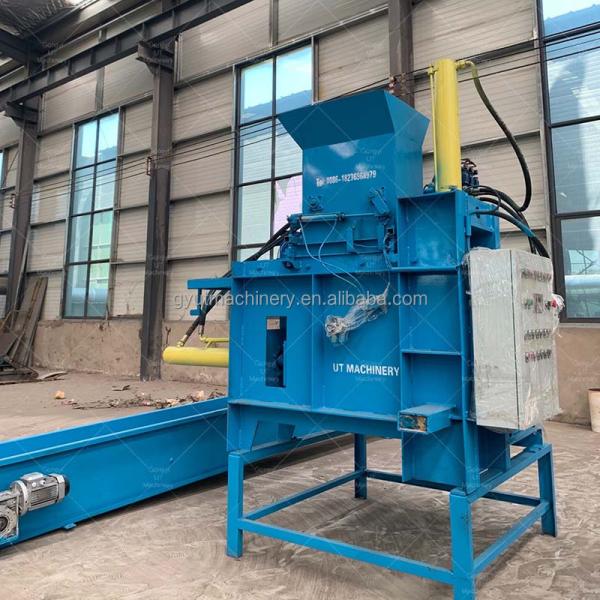 Scale Weighing Horizontal Bagging Baler for Wood Shavings 900G 1KG 2KG Durable Design