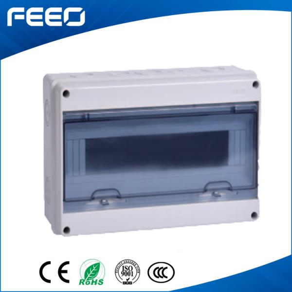 MCB Fuse DIN Rail Enclosure FHT ABS Distribution Box UV Protection
