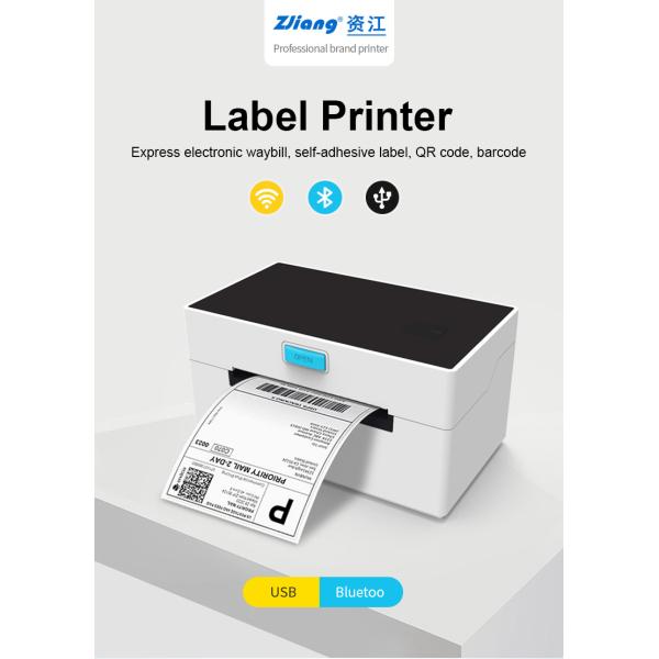 110mm USB Label Printer Bluetooth Wifi Desktop Barcode Printer