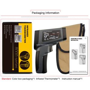 Kaemeasu 1100℃ Infrared High Temperature Non Contact Thermometer
