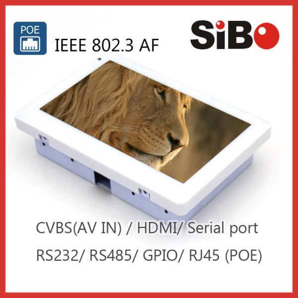 Quality 7" Wall Mountable Android Tablet with GPIO, Serial Port and POE For Home Automation for sale