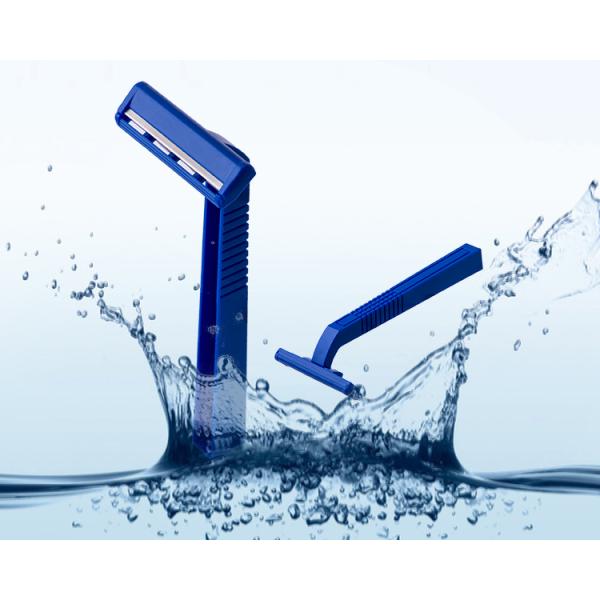 Plastic Single Blade Shaving Razor , Orange Color Single Blade Cartridge Razor