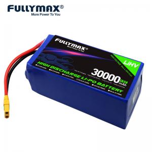 China Agriculture Drone Battery 12 Cell Li Polymer Battery 30000mah 12S 44.4V 1332Wh on sale