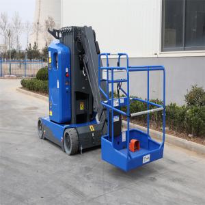 China 7.2-10.6m Working Height Vertical Electric Lifting Platform with fly jib wholesale