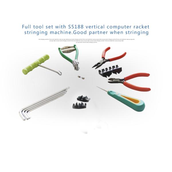 Badminton Tennis Racquet Stringing Machine 6 Points Holding 240V