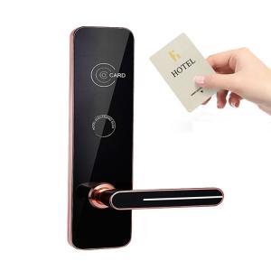 China Smart RFID Hotel Key Card Door Locks 300*75mm With Energy Saving Switch wholesale