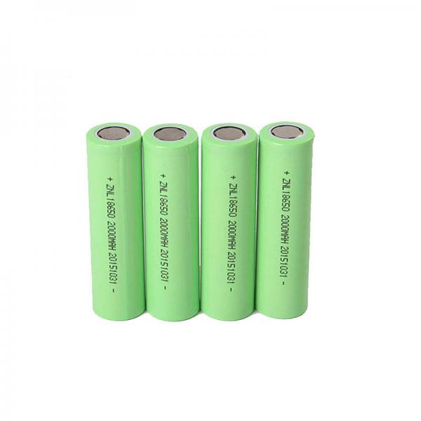 Rechargeable 2000mAh 3.7 V 18650 Lithium Ion Battery