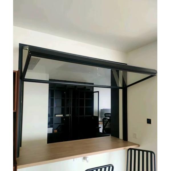 Mediterranean Solar Heat Gain Folding Windows - External Automated Louvers