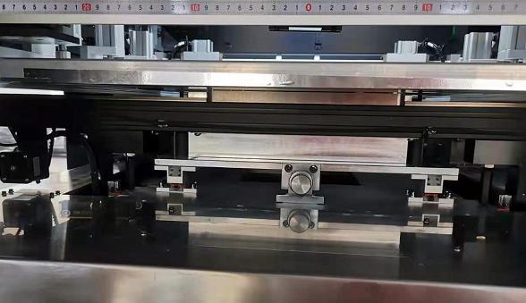 SMEMA interface Fully Automatic Stencil Printer 55 Degree Squeegee Angle