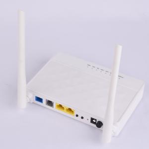 Fiber Optic 1GE 1FE VOIP 2.4G WIFI ONU GPON Wifi XPON ONU