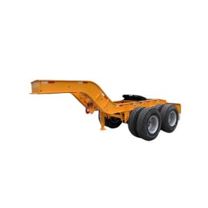 China Heavy Duty Full Cargo Trailer Dolly Trailer High Strength Full Thickness Drop Deck Semi Trailer For Sale In Mongolia wholesale