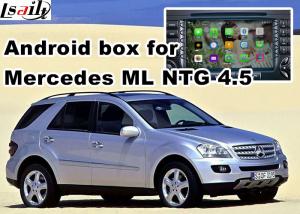 China Android os car navigation box video interface for Mercedes benz ML mirrorlink web video music play on sale