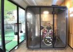 China Switchable Glass Portable Soundproof Booth Soundproof Work Pod wholesale