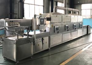 China SS Tunnel Microwave Drying Machine 10 - 200KW Power Large Dehydration Capacity wholesale