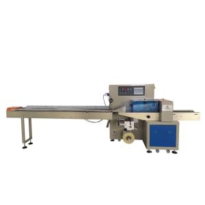 China China Supplier Stainless Steel Semi-Automatic Pack Pillow Wrapping Machine Fork&amp;Spoon Packing Machine wholesale