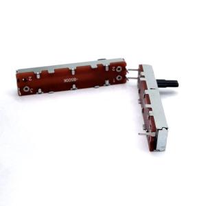 0.05W 10k Ohm Slide Potentiometer 30mm Dual Linear PC Pin