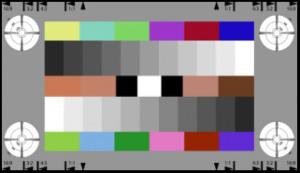 China Reflectance Camera Test Chart Color , Calibration Test Chart Revised Version Of Te232 wholesale