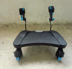 China Plastic Kids Buggy Board Three Wheels , Large Standing Platform Stroller Board wholesale