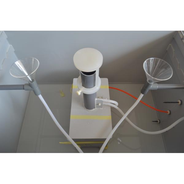 White Touch Screen Lab Test Machines / Salt Spray Test Machine Corrosion Testing